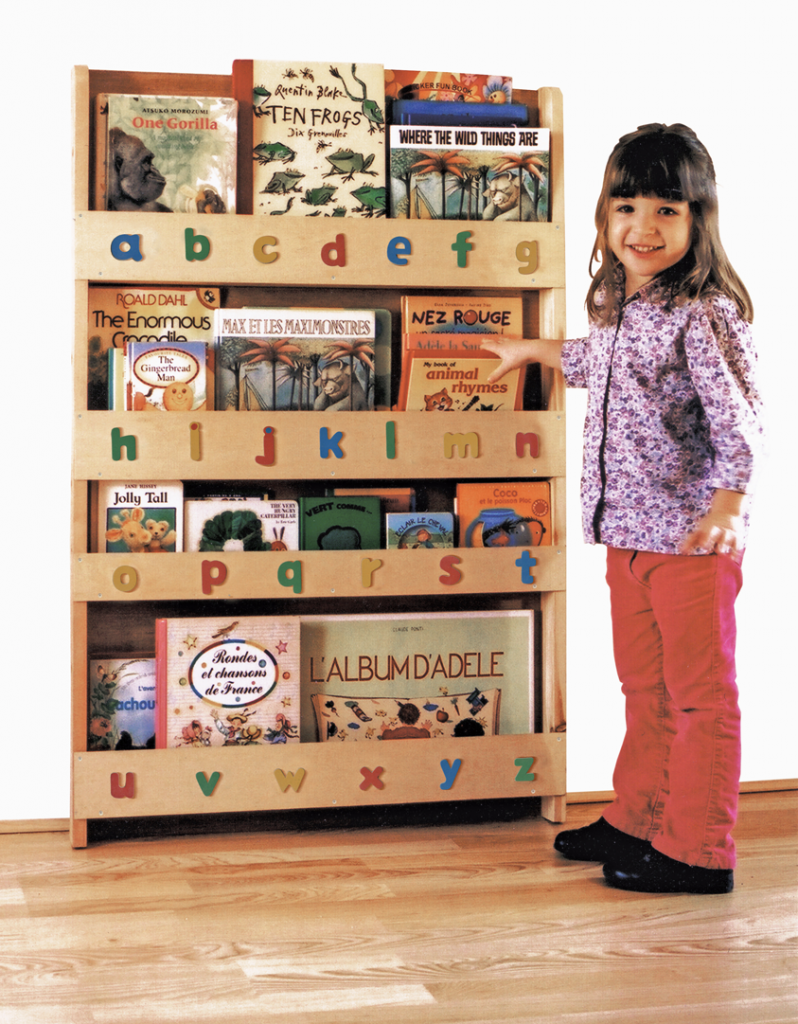 tidy books, bookcase, montessori, get kids reading, kids furniture