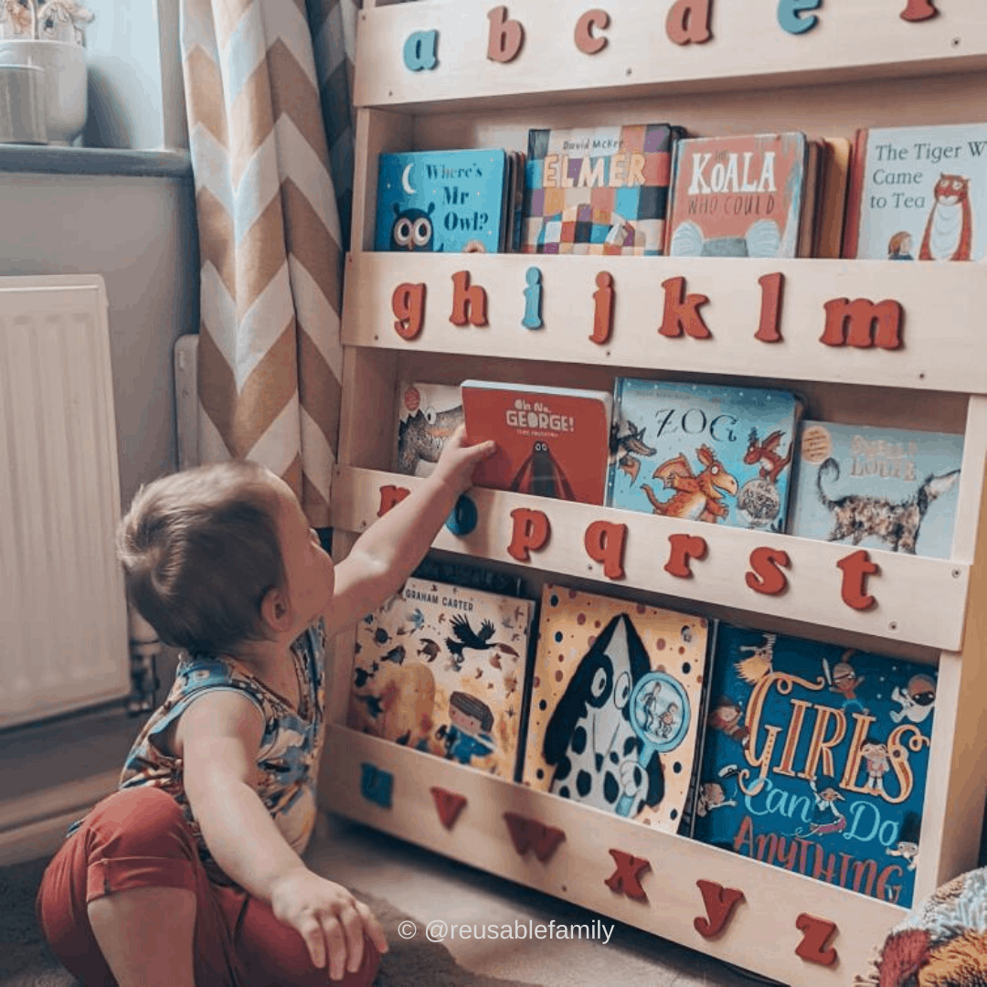 Tidy Books Librería Infantil Librería Montessori La Original Librería  Infantil Ecológica Madera Librería para Niños -  España
