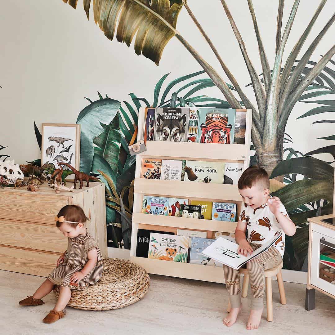 When less is more. Sustainable and timeless kids bookcases. Credit @irina_pushko